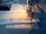 Sewing Edges on the serger